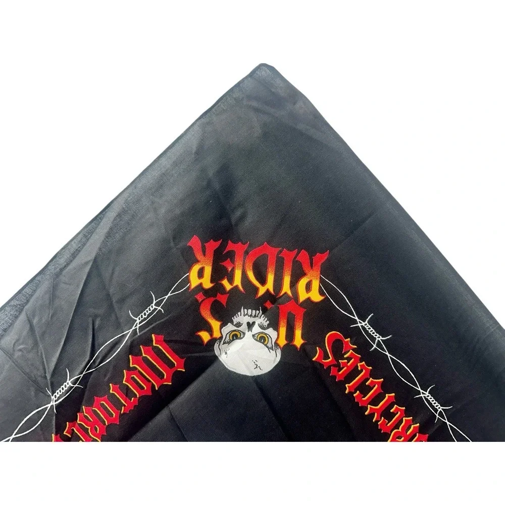 Rare Vintage Harley Davidson Bandanna/Scarf‎
